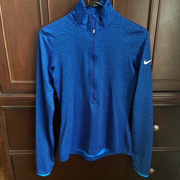 Nike Polka Dot Quarter Zip - Picture 1 of 1